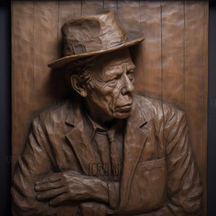 tom waits 1 stl model for CNC